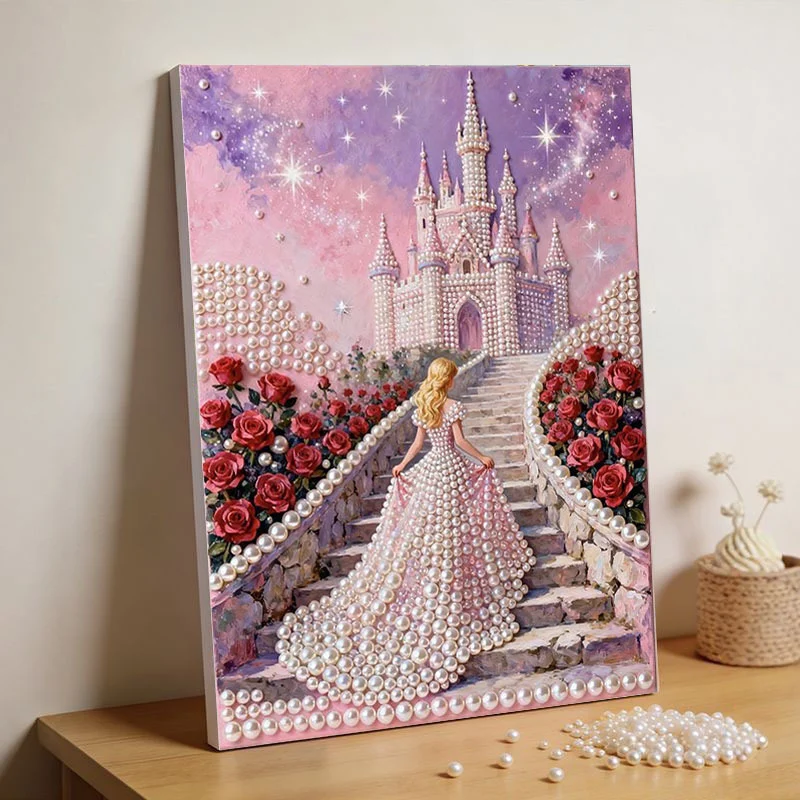 Handmade DIY Pearl Paintingnew Simple Style With Pearls — image 17