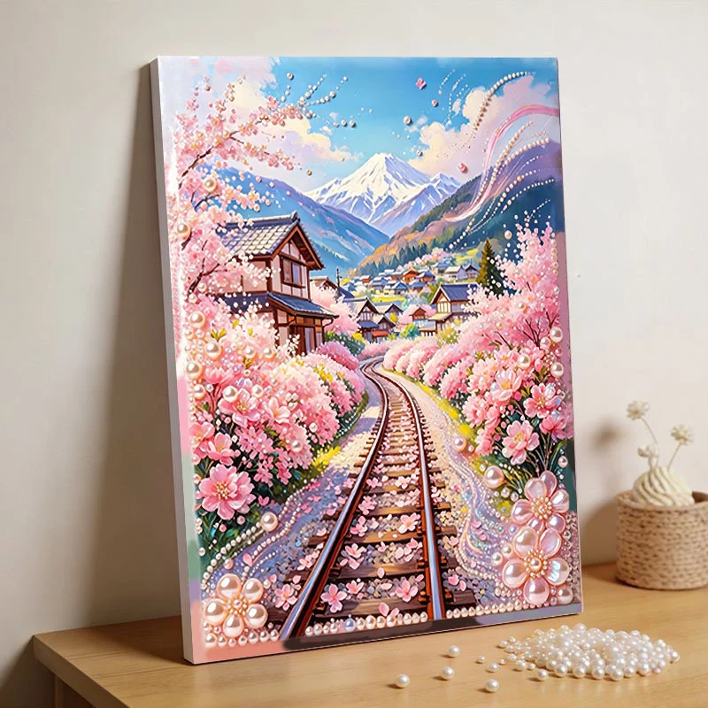 Handmade DIY Pearl Paintingnew Simple Style With Pearls — image 14