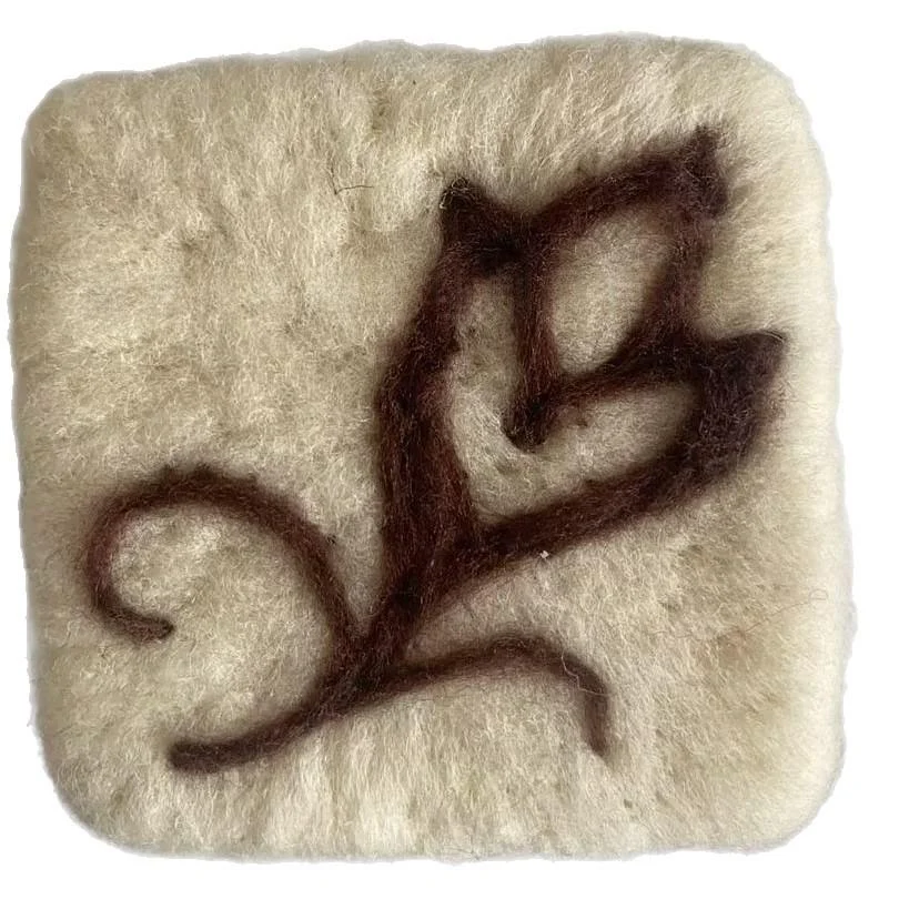 Handmade Wool Felt Soap With Colorful Patterns — image 4