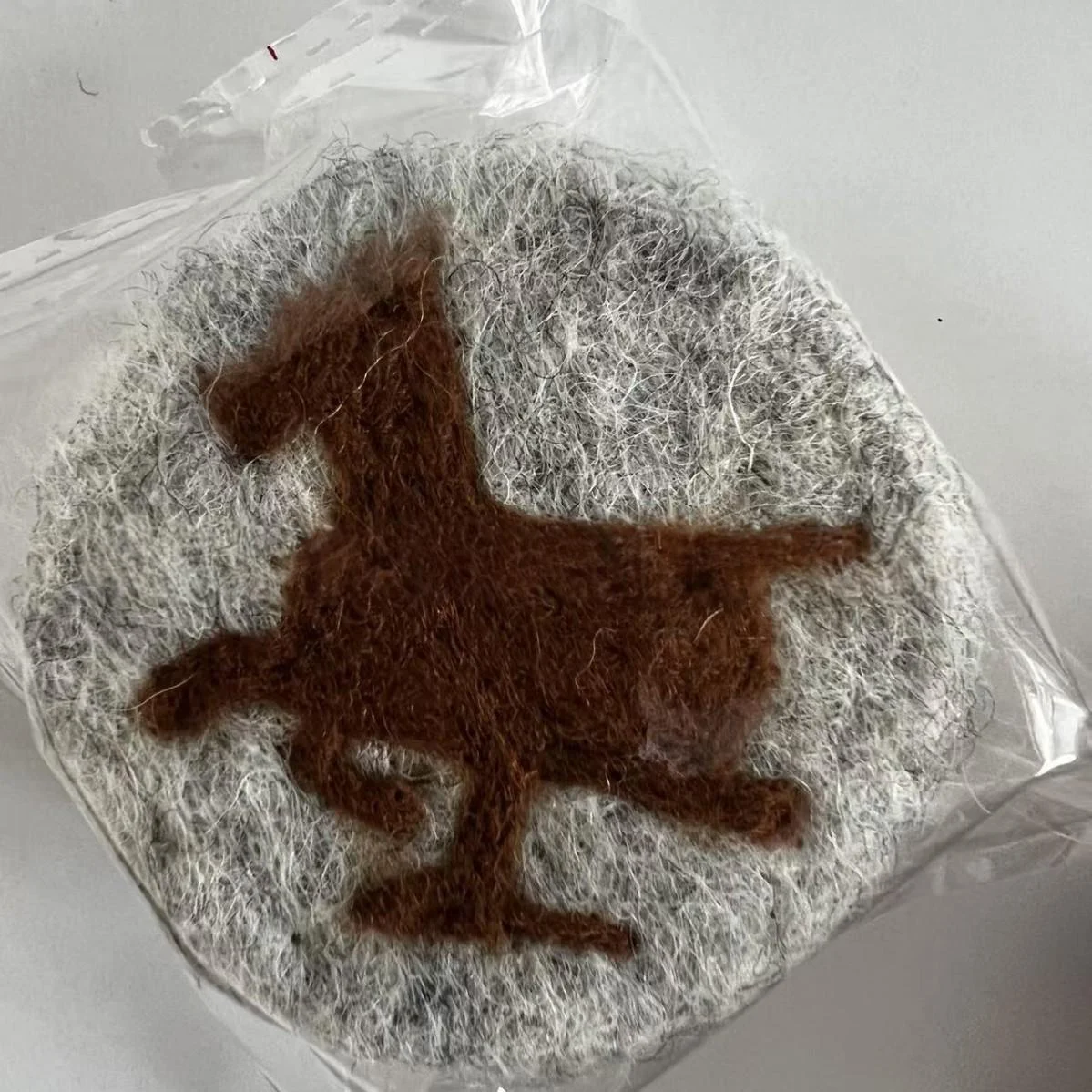Handmade Wool Felt Soap With Colorful Patterns — image 3