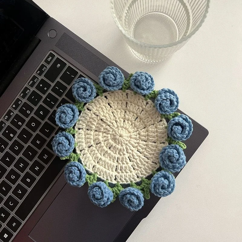 Handmade Yarn DIY Kit Roses And Lily Of The Valley — image 5