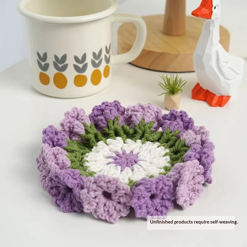 Handmade Yarn DIY Kit Roses And Lily Of The Valley — image 9
