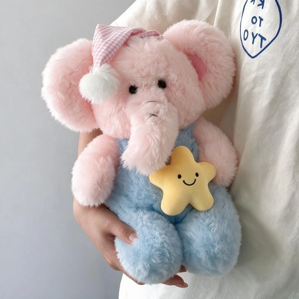 Healing Elephant Plush Toy Birthday Gift — image 3