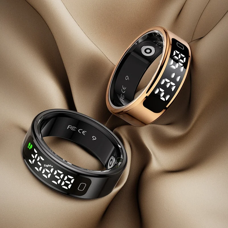 Health-monitoring Smart Ring With A Display And Step-counting Function — image 2