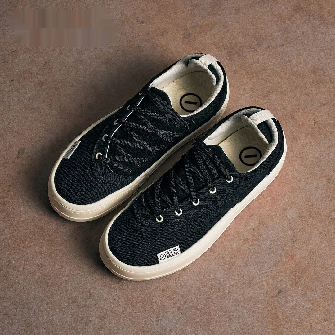 Height-increasing Black Casual Mens Sneakers — image 5