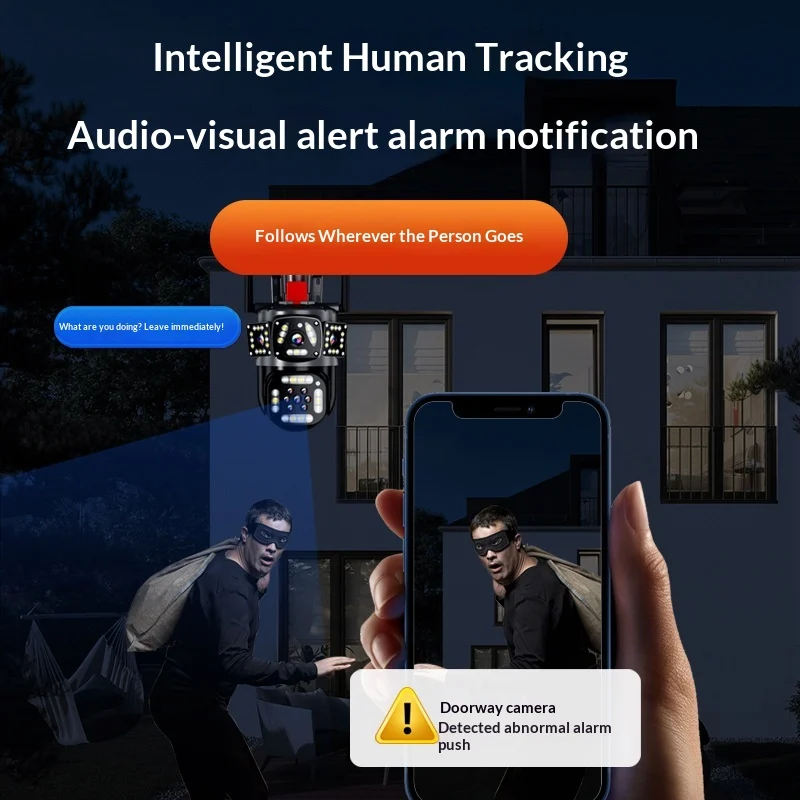High-definition Outdoor Waterproof Wireless Wifi Security Surveillance Camera — image 5
