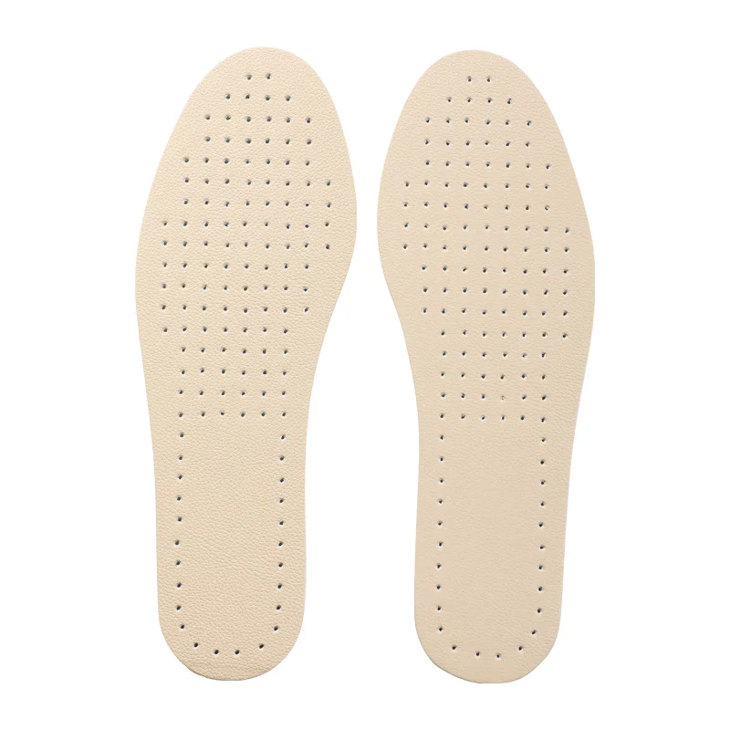 High-elastic Odor-resistant Leather Summer Thin Insoles — image 8
