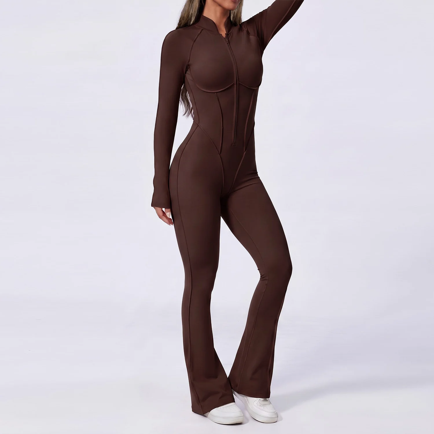 High-elasticity Butt-lifting Yoga Jumpsuit For Women — image 3