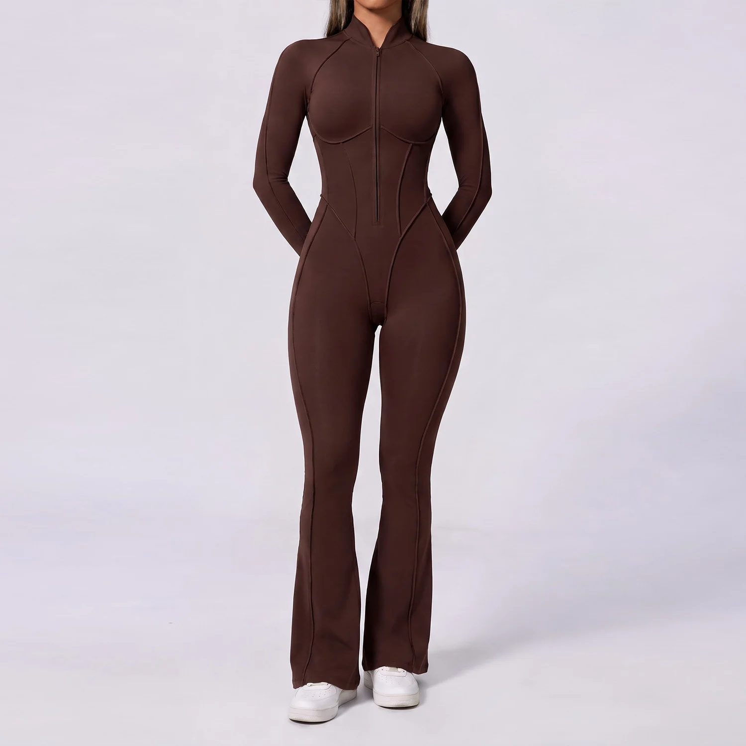 High-elasticity Butt-lifting Yoga Jumpsuit For Women — image 1