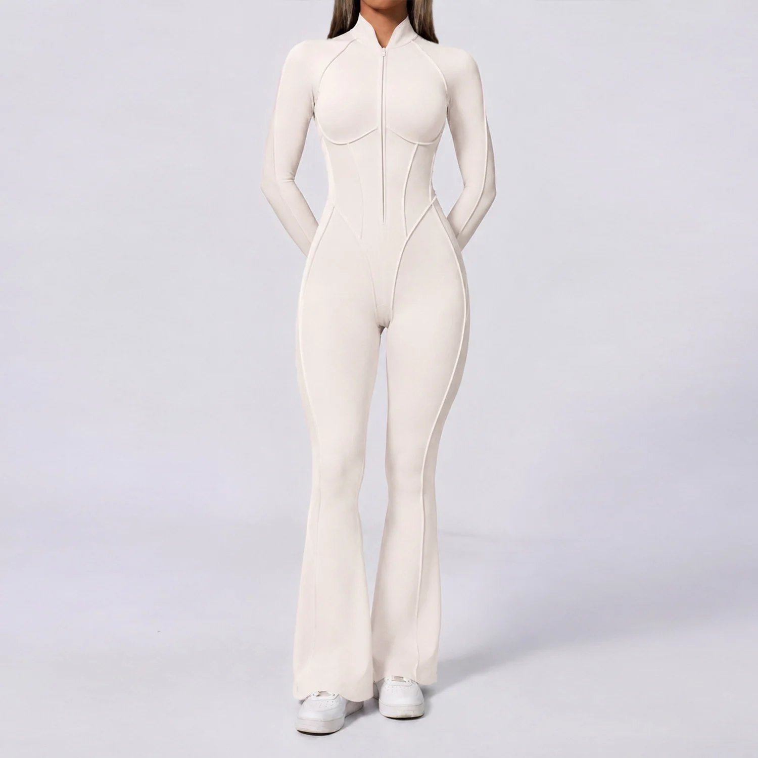 High-elasticity Butt-lifting Yoga Jumpsuit For Women — image 2