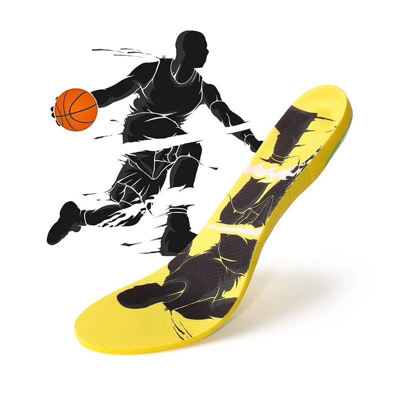High-elasticity Shock-absorbing Running And Jumping Insole — image 3