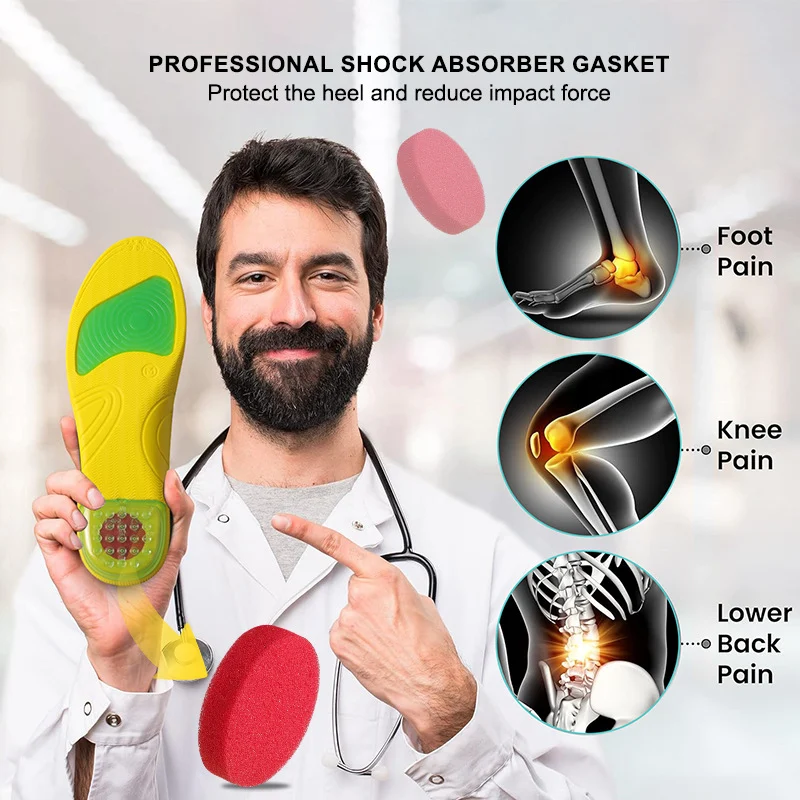 High-elasticity Shock-absorbing Running And Jumping Insole — image 4