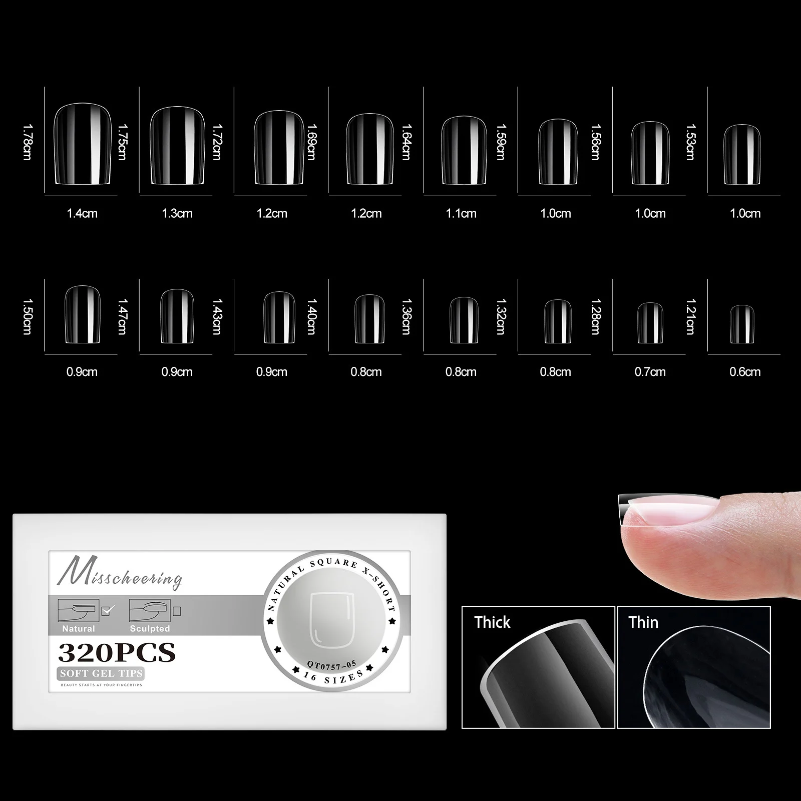 High-end Nail Salon Tips In Boxed Packaging — image 12
