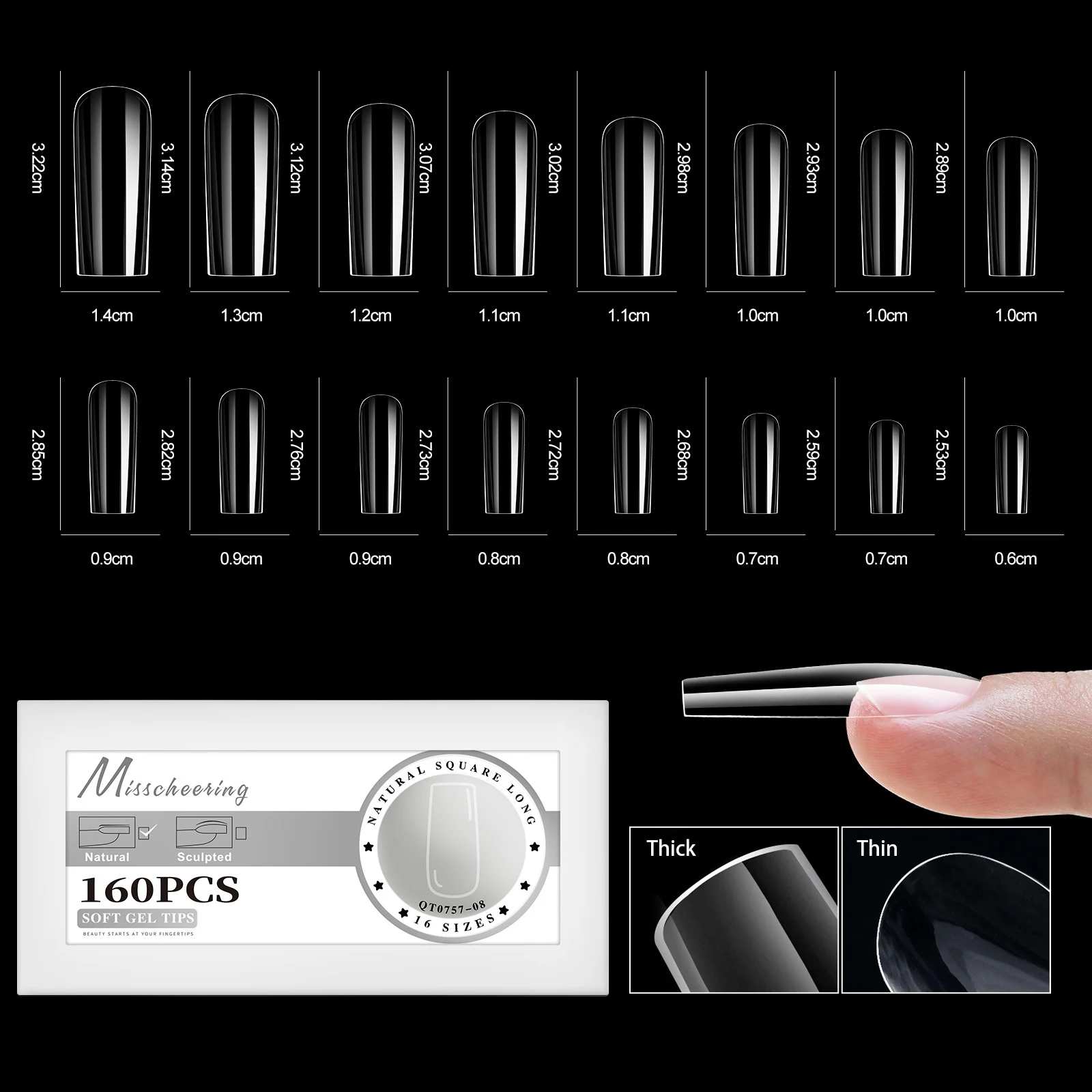 High-end Nail Salon Tips In Boxed Packaging — image 14