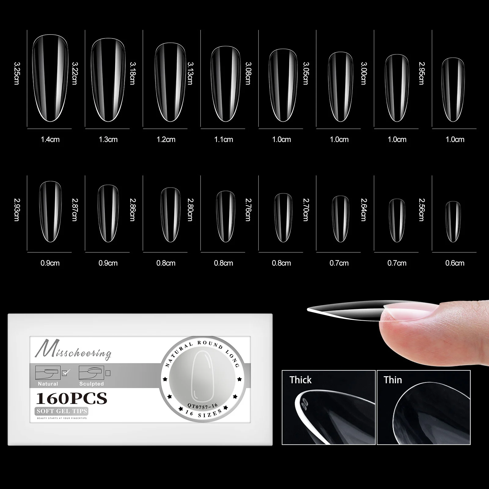 High-end Nail Salon Tips In Boxed Packaging — image 6
