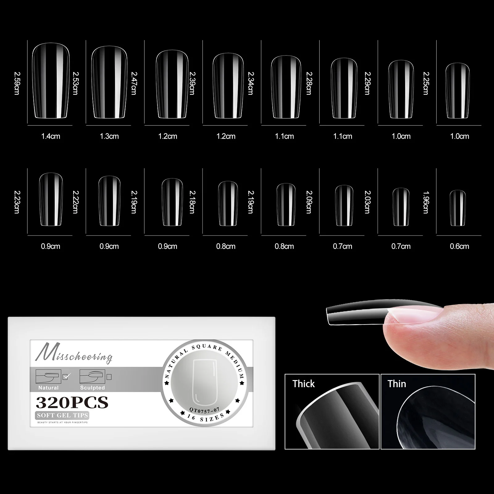 High-end Nail Salon Tips In Boxed Packaging — image 8