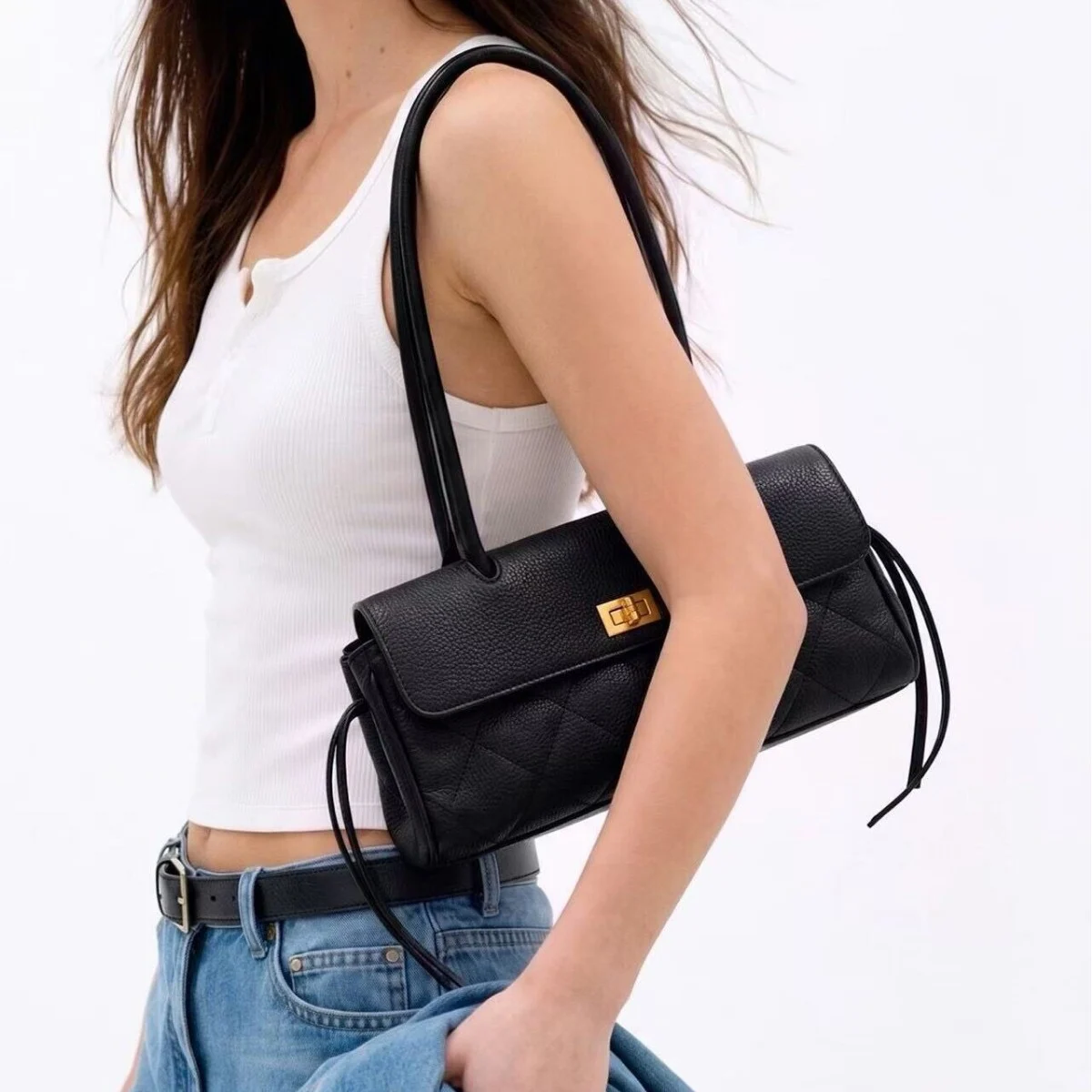High-end Shoulder Underarm Handbag For Women — image 2