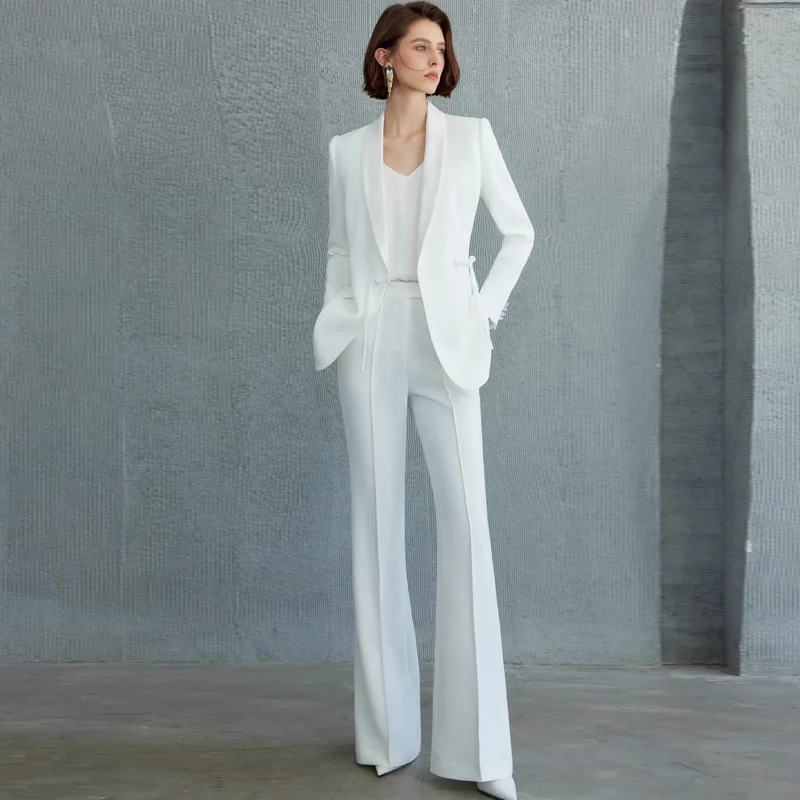 High-end Slightly Flared Pants — image 5