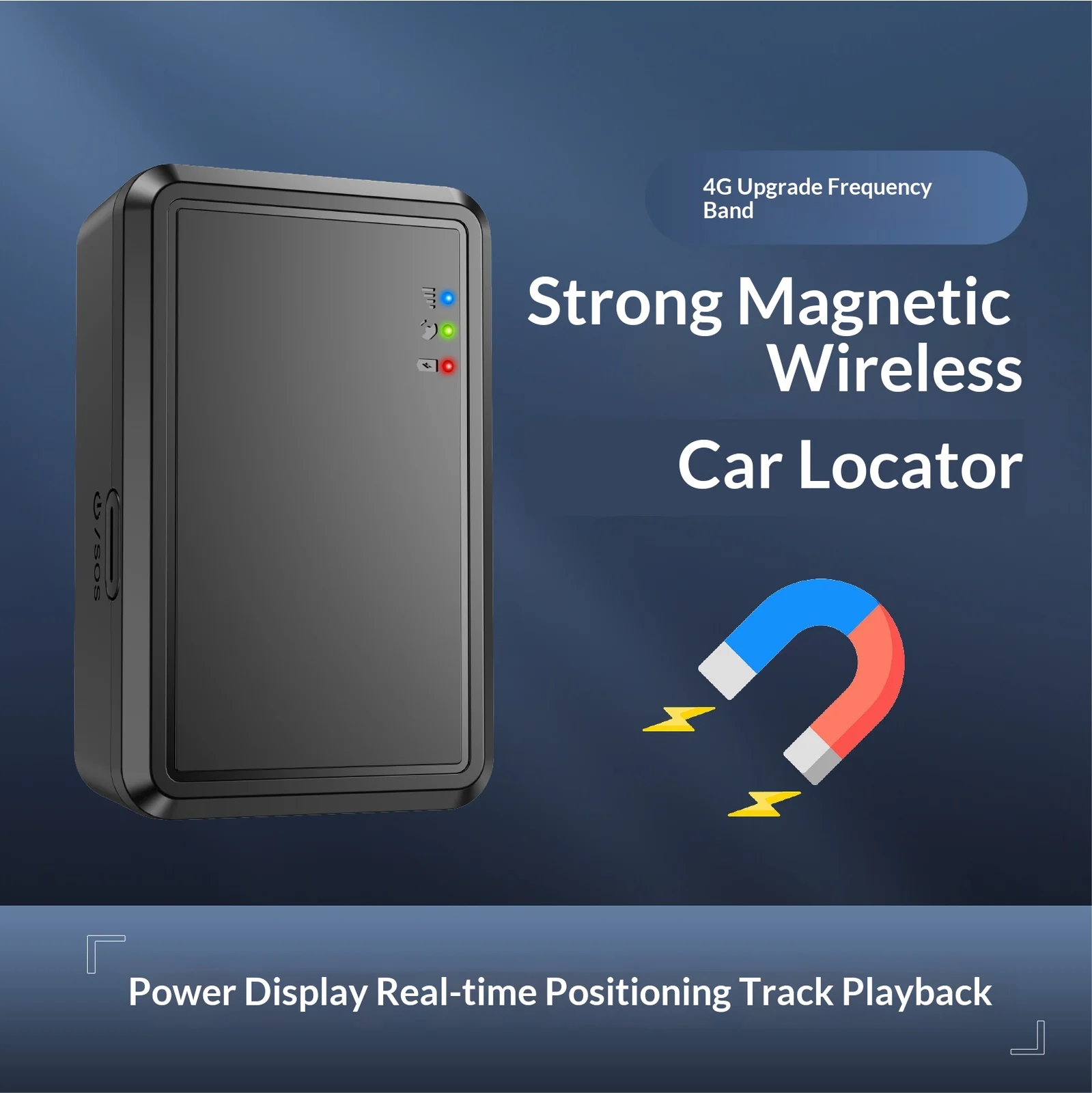 High-magnetic Car Rental Truck Tracker — image 2