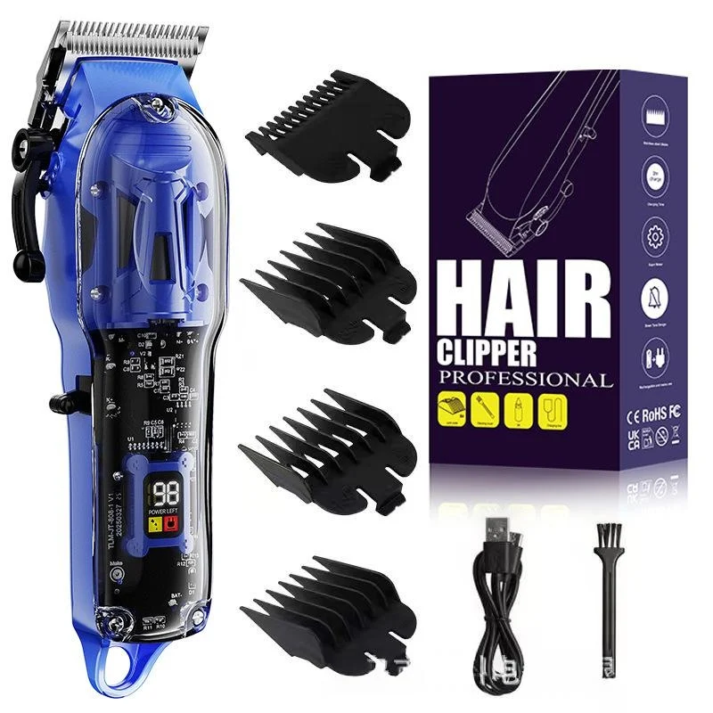 High-power Pet Clipper With Transparent Shell & Digital Display — image 9
