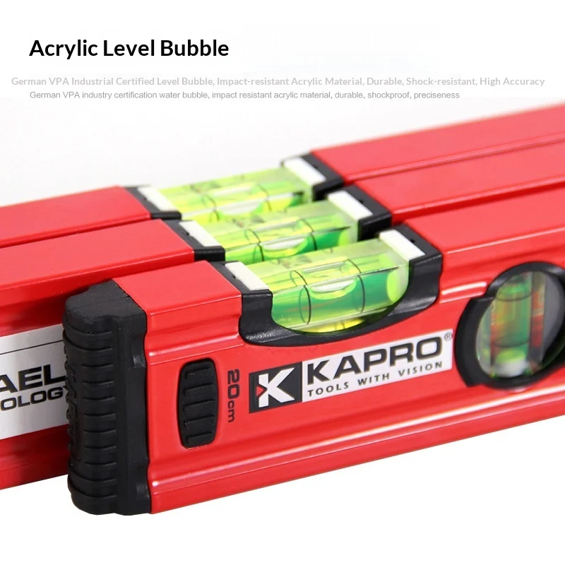 High-precision Thickened Aluminum Alloy Measuring Level Ruler — image 4