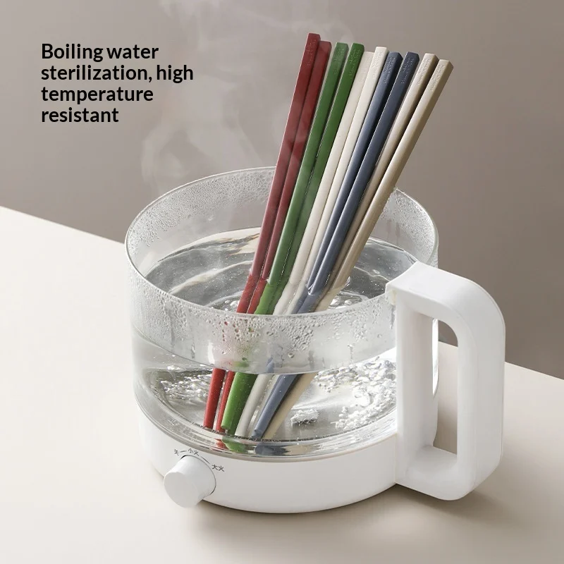 High-temperature-resistant New-style Non-slip Antibacterial Chopsticks For Home Use — image 3