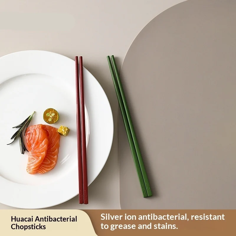 High-temperature-resistant New-style Non-slip Antibacterial Chopsticks For Home Use — image 2