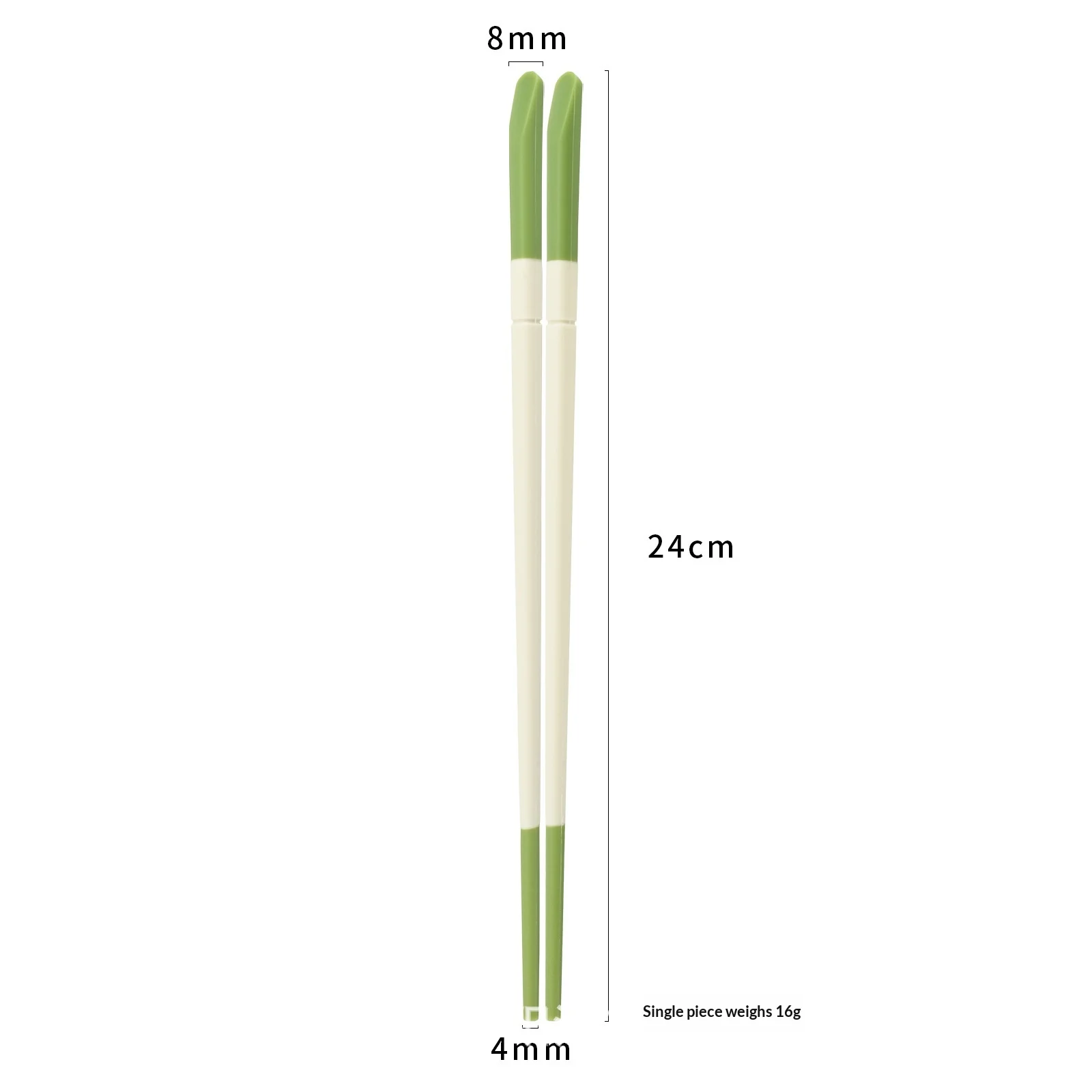 High-temperature Resistant Odorless Matte-finish Chopsticks With Silicone Tips — image 4