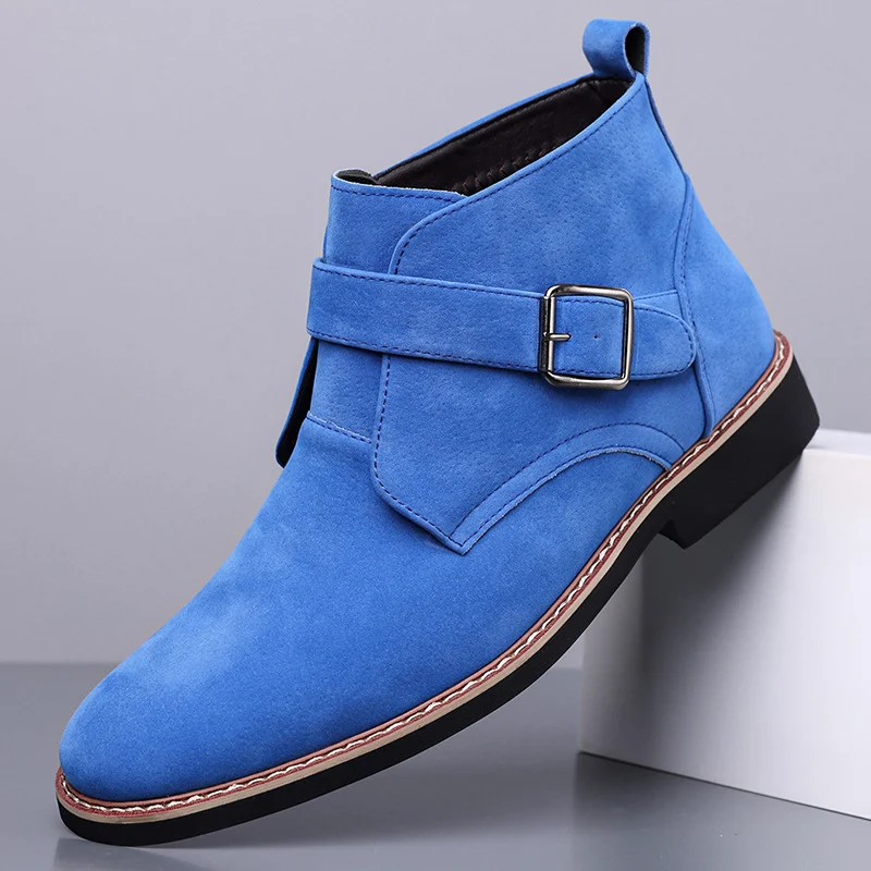 High-top Slip-on Dress Casual Shoes For Fallwinter — image 5