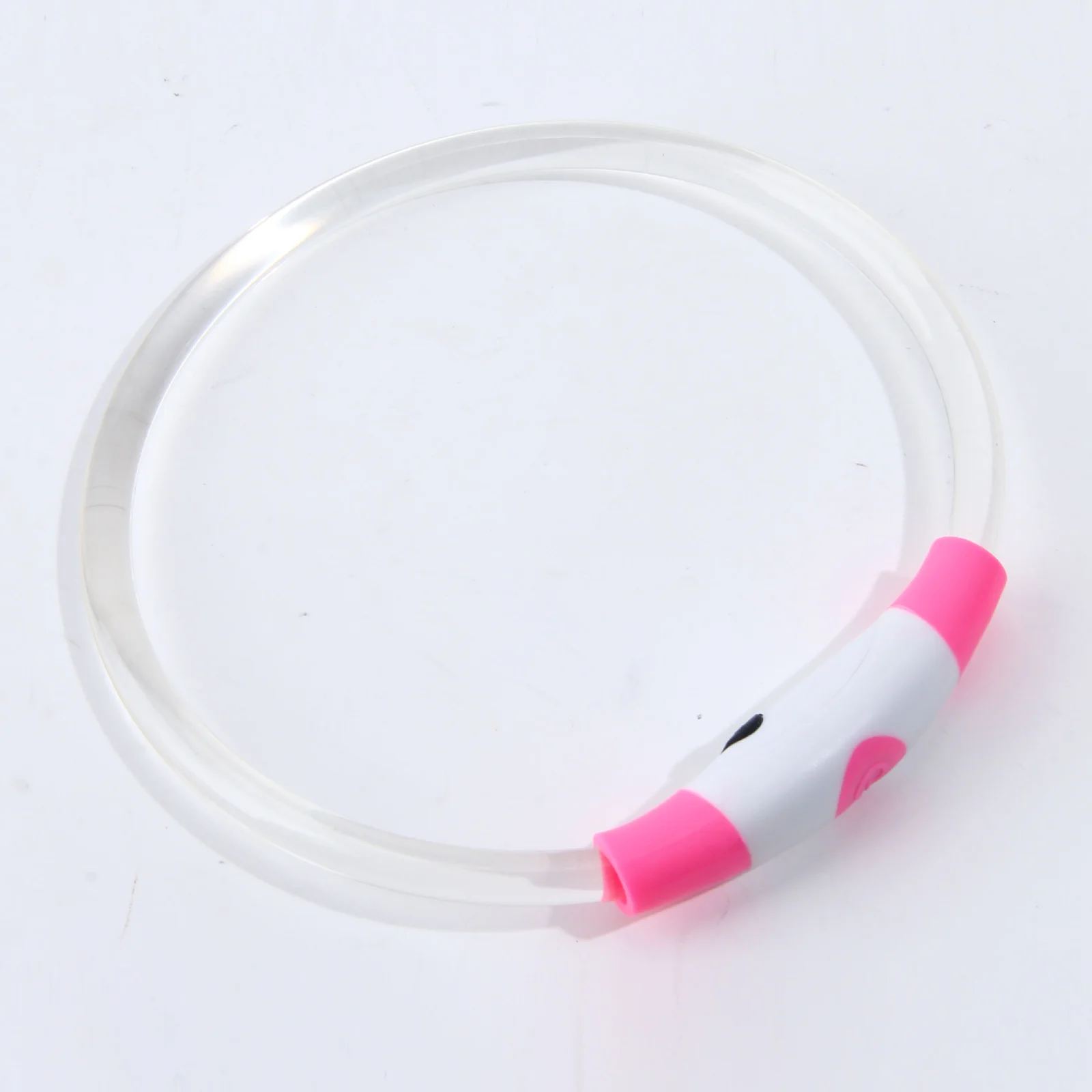 High-transparency Fiber Optic Light-emitting Rechargeable LED Pet Collar — variant image