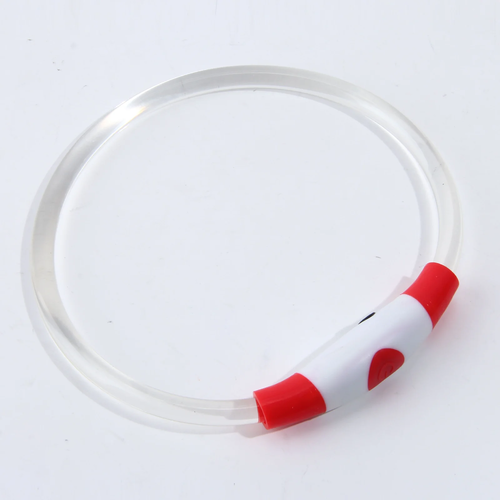 High-transparency Fiber Optic Light-emitting Rechargeable LED Pet Collar — variant image