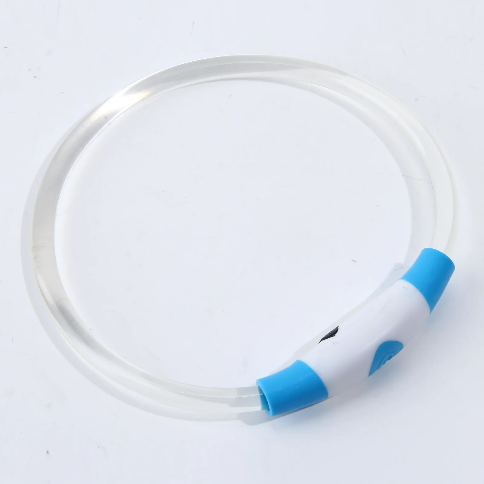High-transparency Fiber Optic Light-emitting Rechargeable LED Pet Collar — image 3