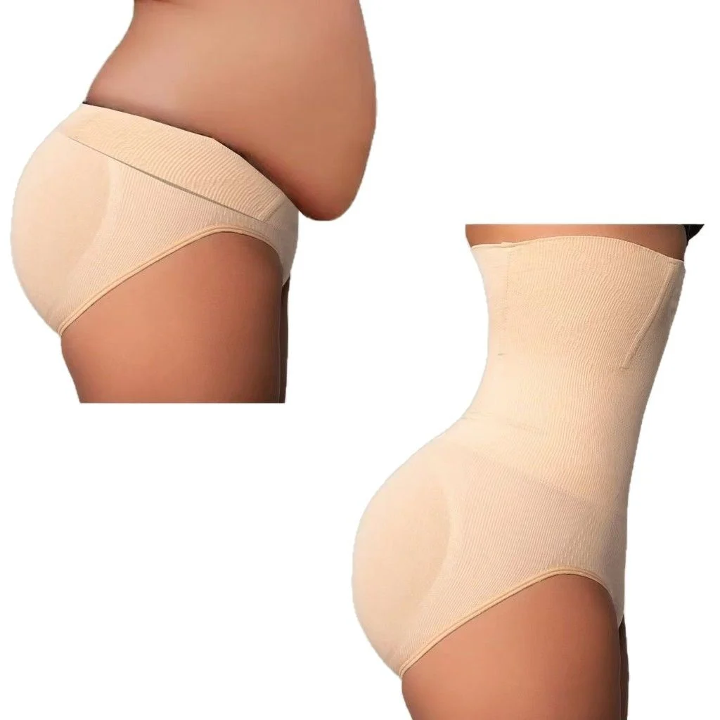 High-waisted Seamless Postpartum Belly-control Underwear — image 4