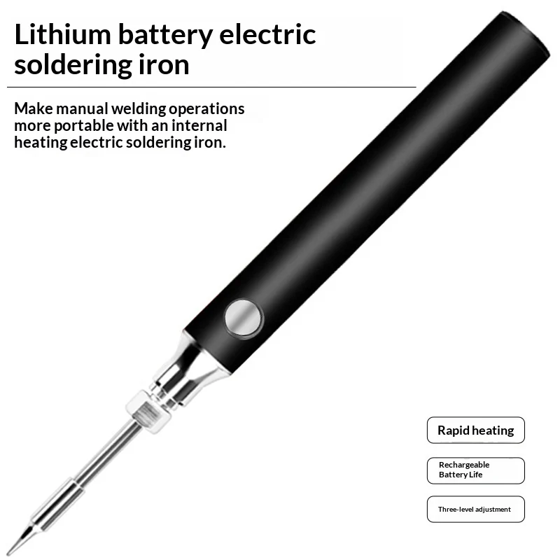 Home Wireless Chargable Lithium Battery Electric Soldering Iron — image 7