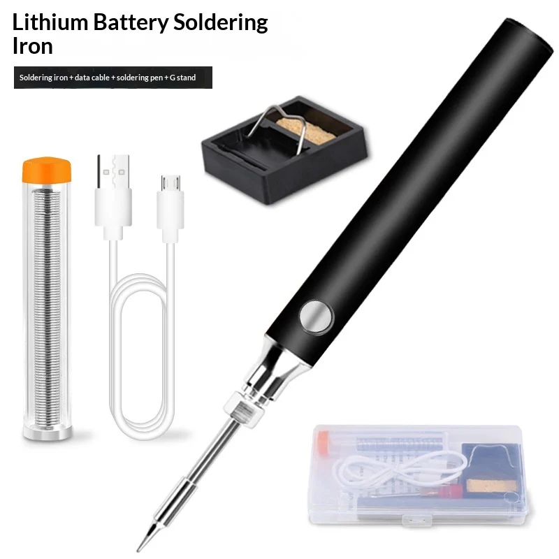 Home Wireless Chargable Lithium Battery Electric Soldering Iron — image 4