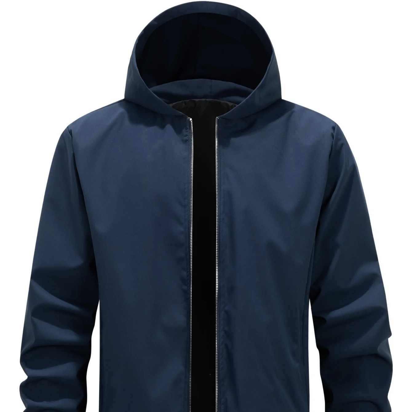 Hooded Jacket, Solid-color Jacket For Young And Middle-aged Menwear-resistant… — image 5