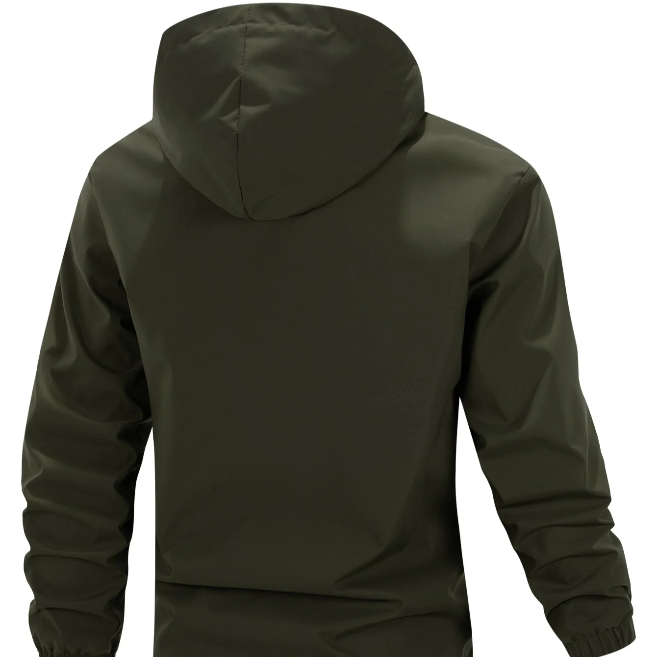 Hooded Jacket, Solid-color Jacket For Young And Middle-aged Menwear-resistant… — image 3