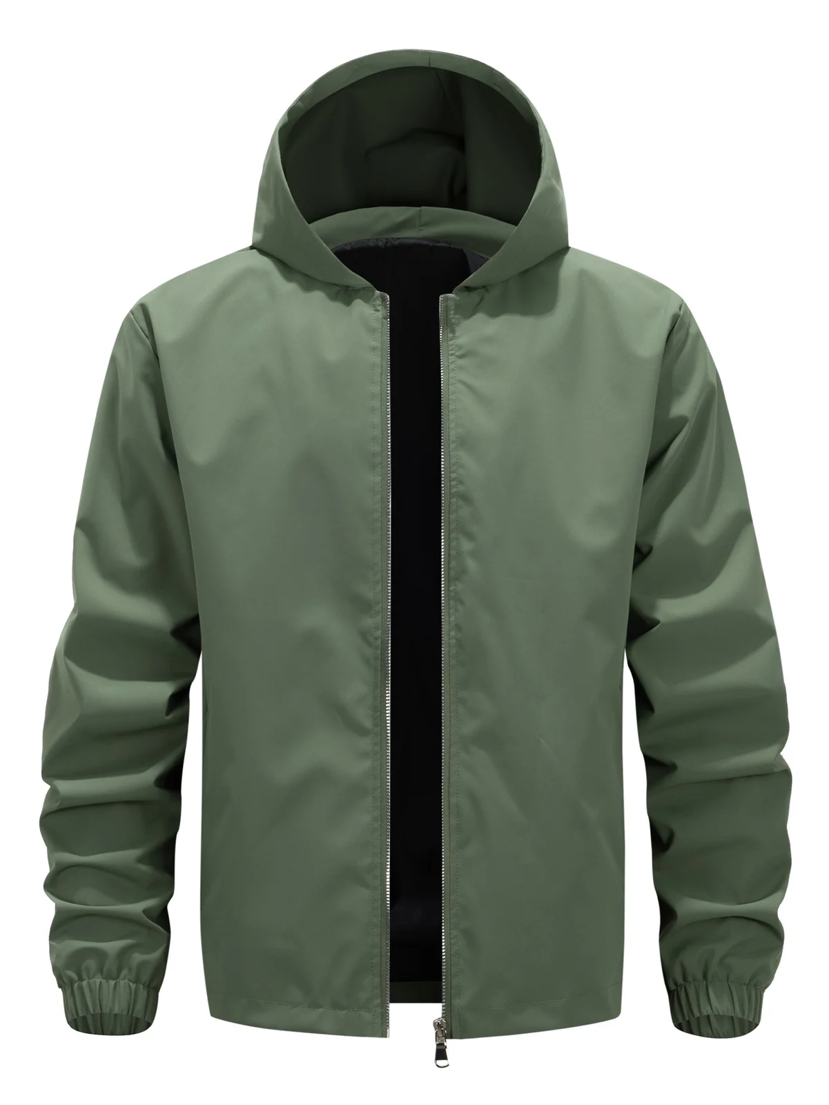 Hooded Jacket, Solid-color Jacket For Young And Middle-aged Menwear-resistant… — image 10