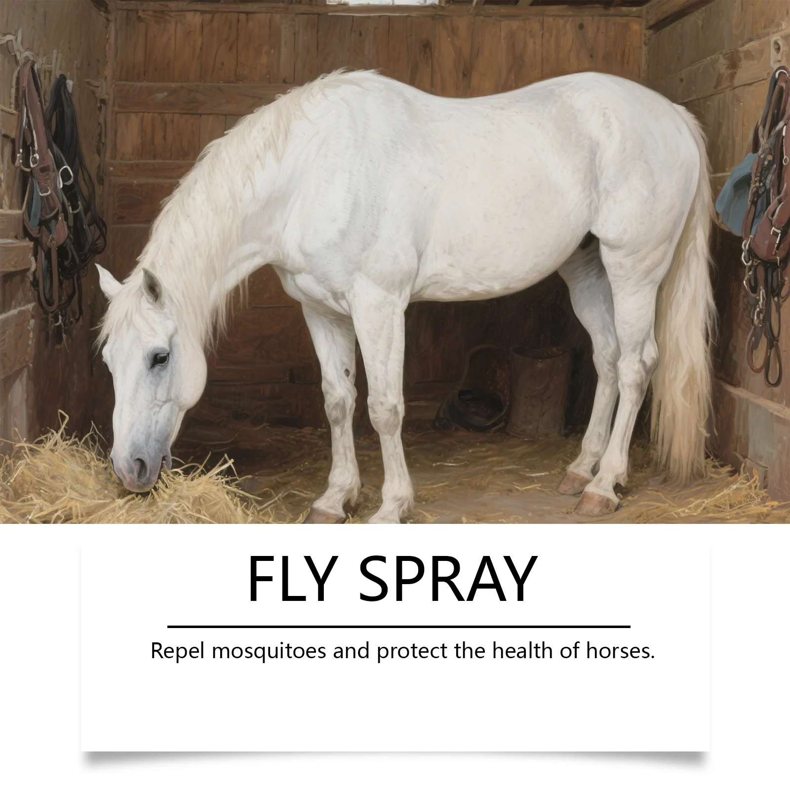 Horse Repellent Spray, Mild Formula, Cleans And Protects Against Mosquito Bites,… — image 5