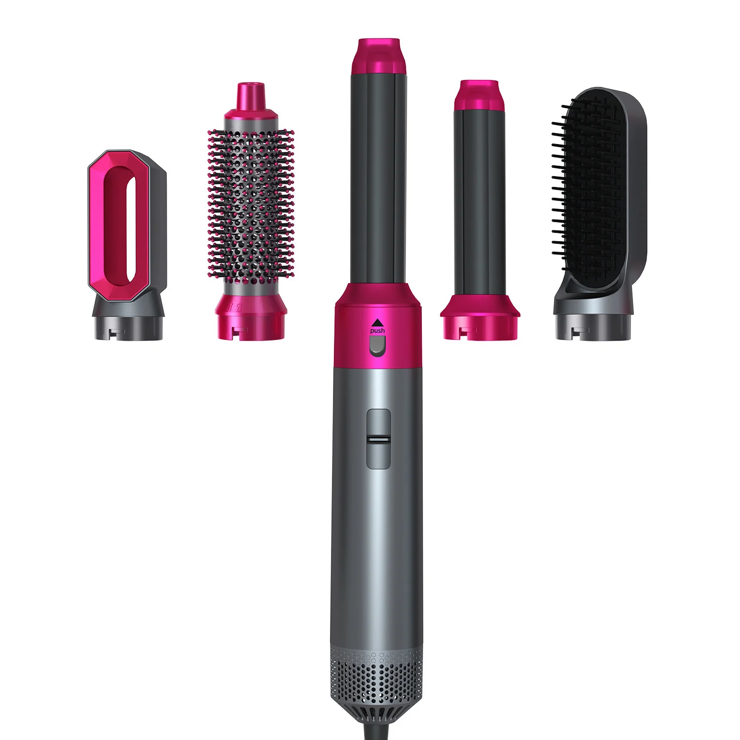 Hot-air Comb Multifunctional Automatic Hair-collecting Curling Negative-ion High-speed… — image 3