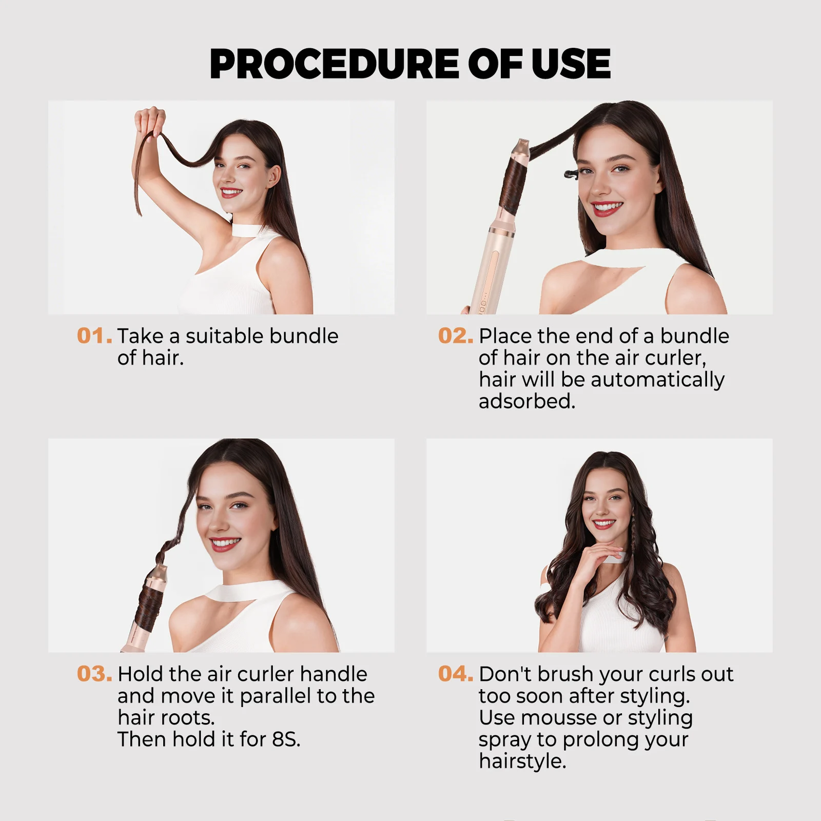 Hot-air Comb Multifunctional Automatic Hair-collecting Curling Negative-ion High-speed… — image 5