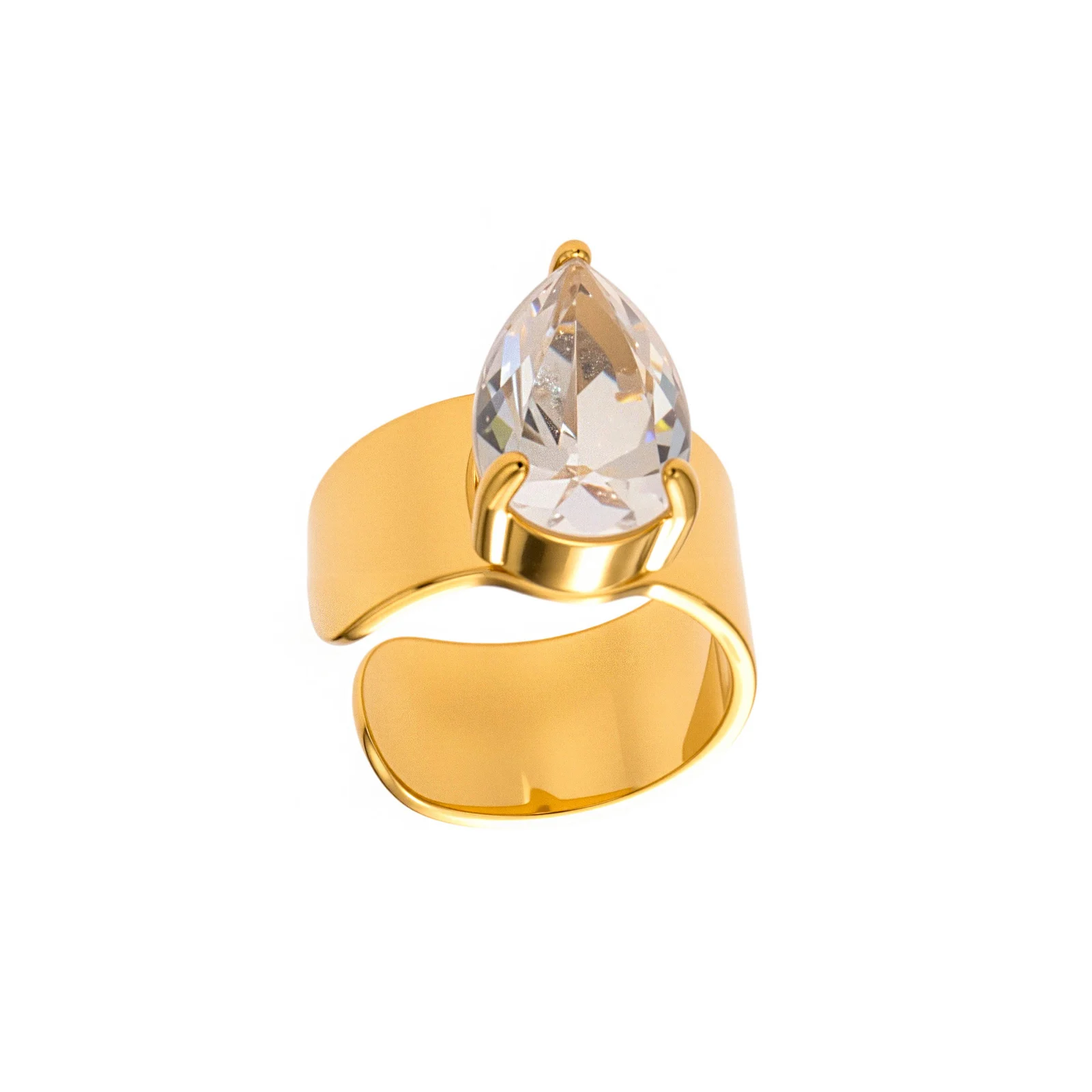 Hot-selling Luxury Zircon-encrusted Clip-on Earrings, Non-fading Stainless Steel… — image 5