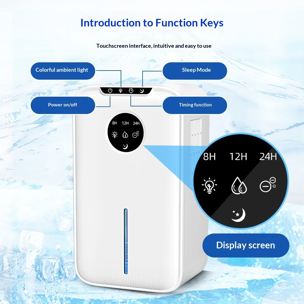 Household Silent Bedroom Tank Dehumidifier — image 3