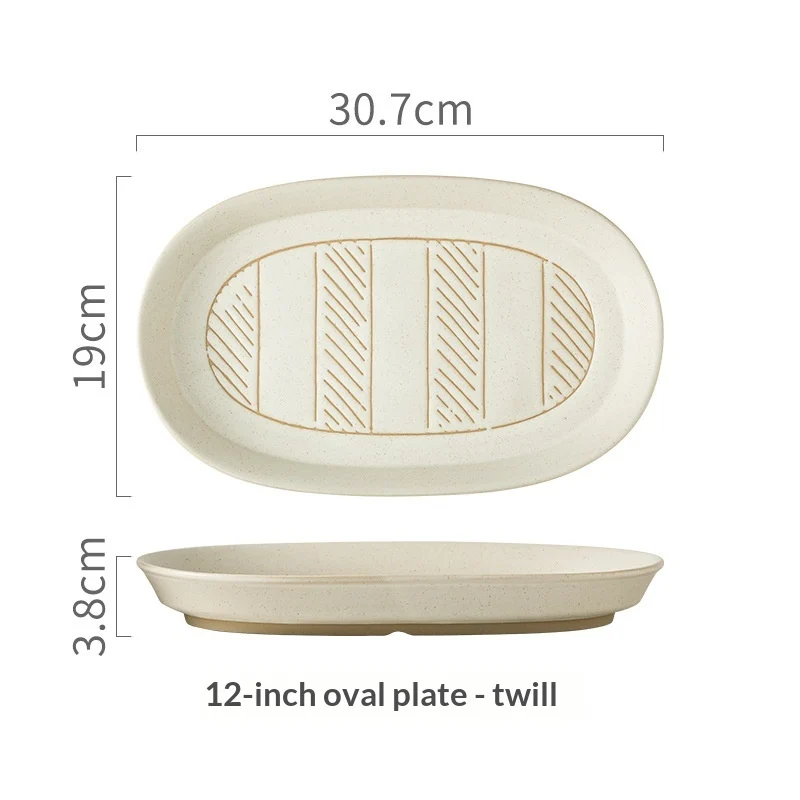 Household Stoneware Serving Plates And Tableware — image 3