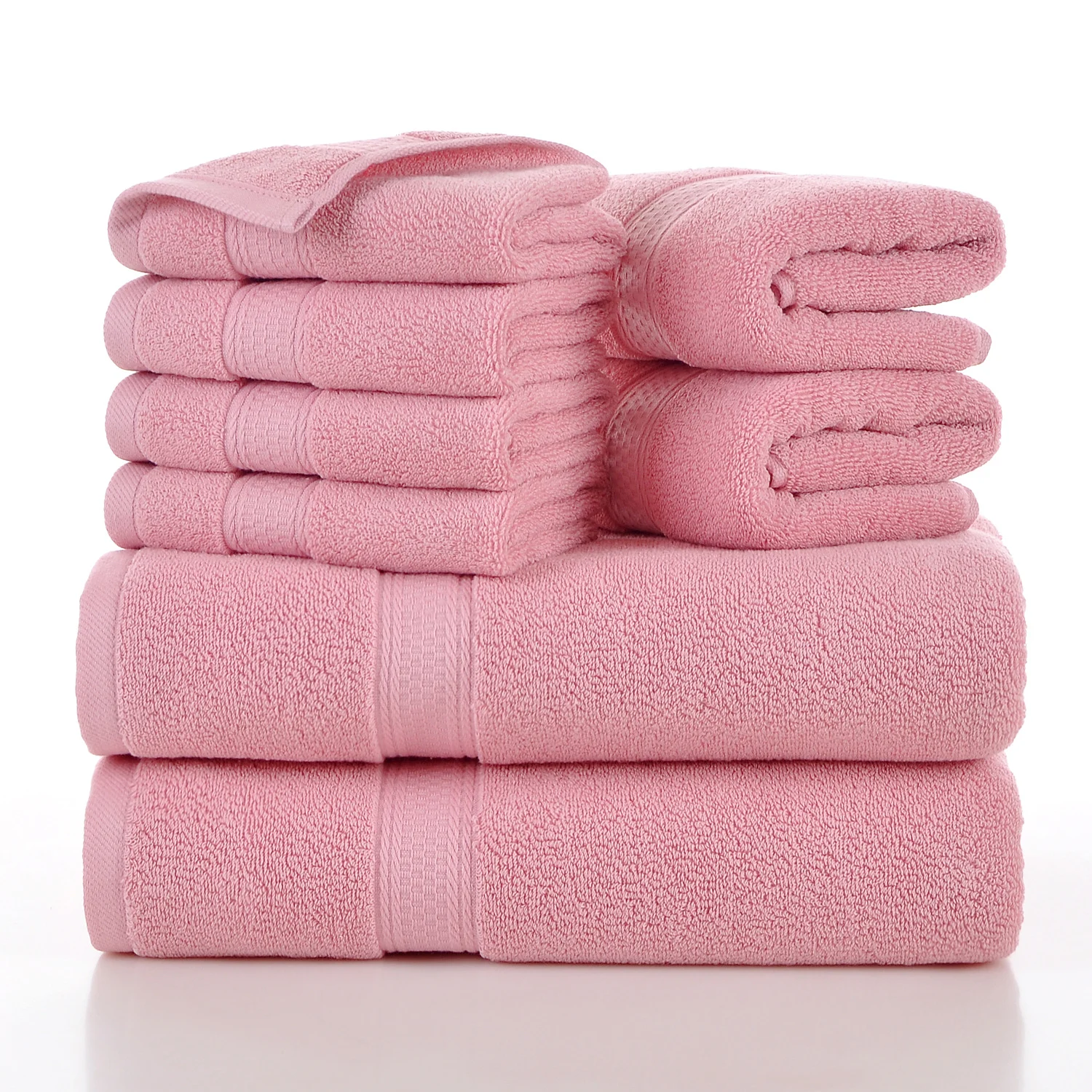 Household Towels Eight-piece Set Soft And Absorbent — image 2