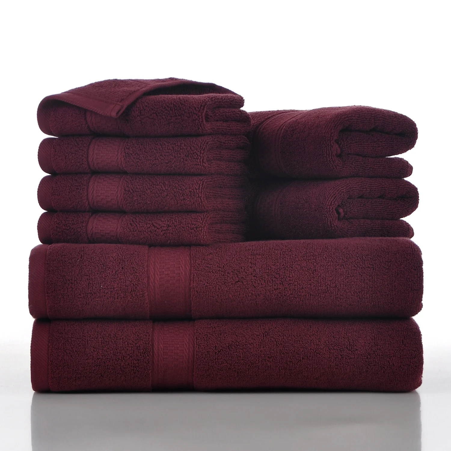 Household Towels Eight-piece Set Soft And Absorbent — variant image