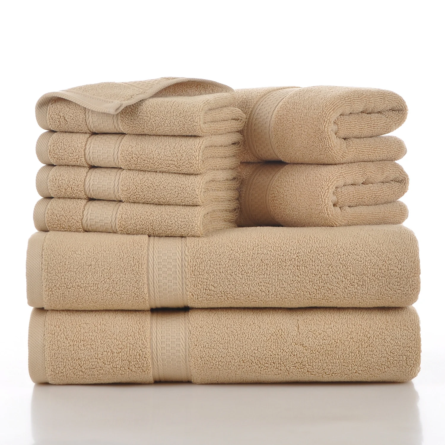 Household Towels Eight-piece Set Soft And Absorbent — variant image