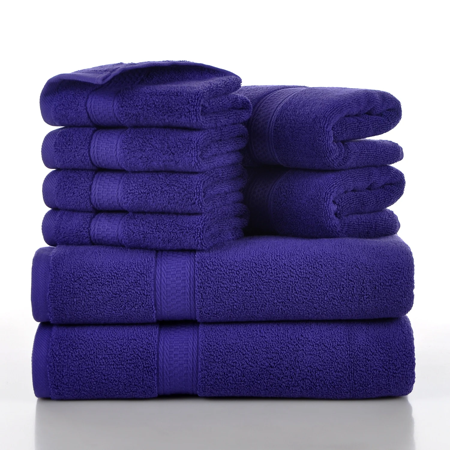 Household Towels Eight-piece Set Soft And Absorbent — variant image