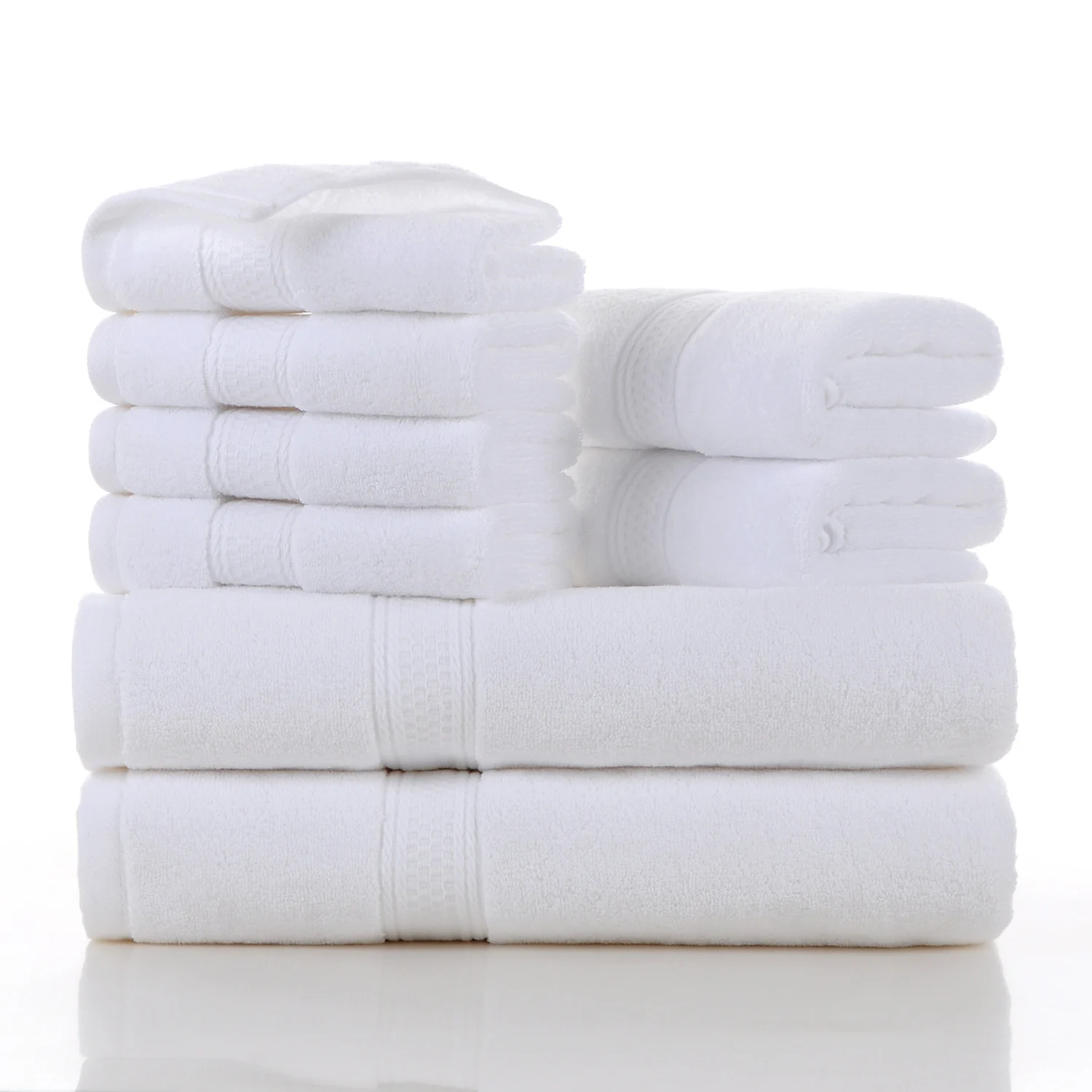 Household Towels Eight-piece Set Soft And Absorbent — variant image