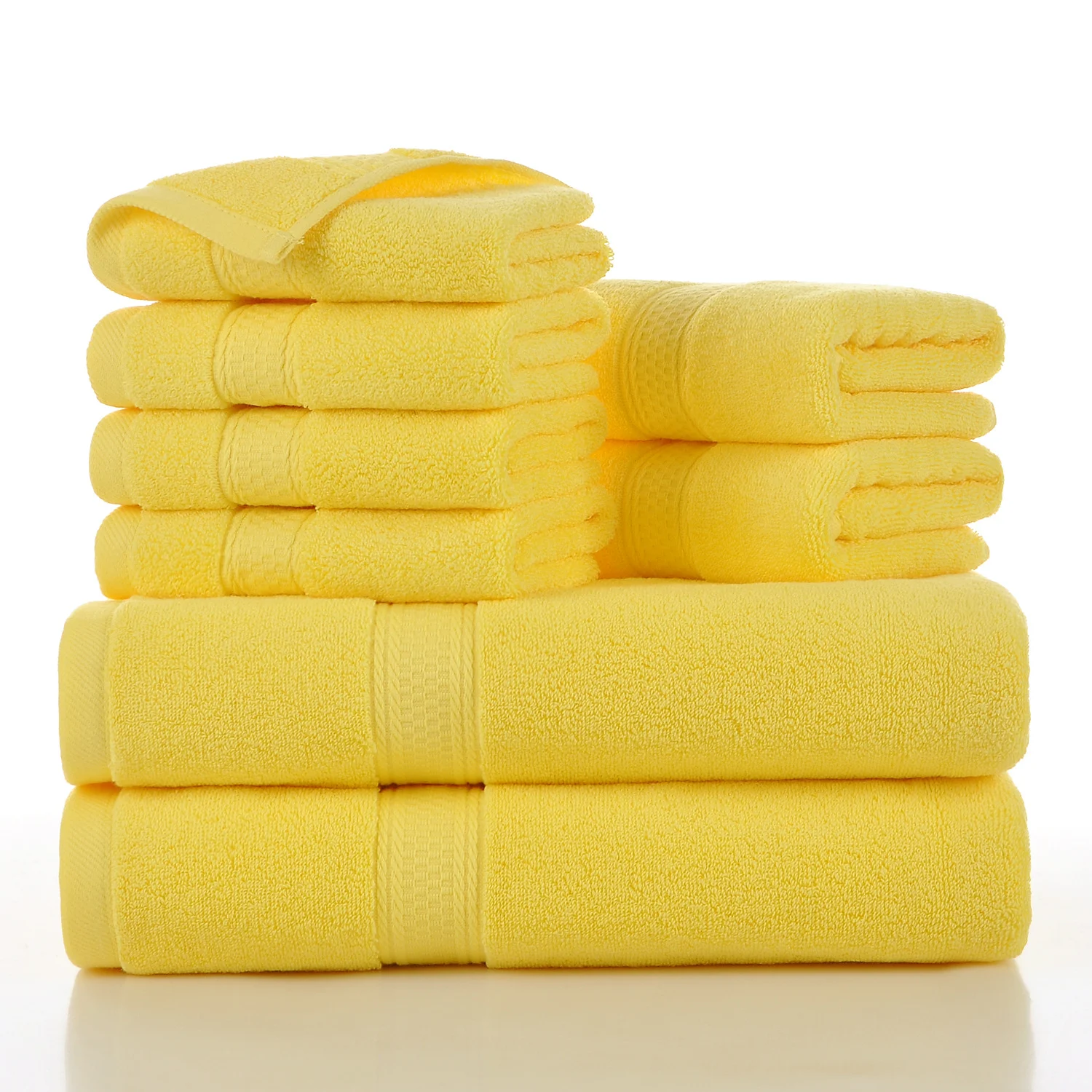 Household Towels Eight-piece Set Soft And Absorbent — variant image